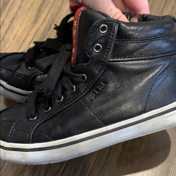 Kids unisex Prada sneakers - Picture 2 of 8